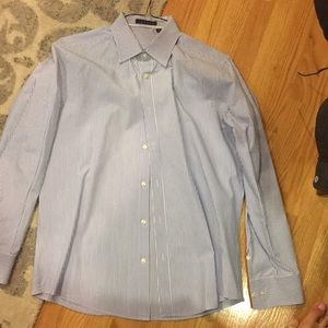 Men’s Theory button down BLUE - size large